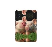 Poezjzw Lovely Pig Grass - Ambientadores para coche, 6 unidades, rectangulares, para colgar en tabletas de aromaterapia, ambientadores perfumados para dormitorio, armario, zapatos