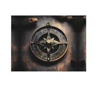 POEZJZW Magical Design - Manta de franela con patrón de brújula de runas nórdicas, ligera y cómoda, ultrasuave, cálida, microforro polar, cama, sofá, sala de estar, 40 x 30 pulgadas