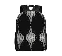 POEZJZW Mochila de hombro casual con diseño de tentáculos de pulpo, mochila escolar, bolsa de viaje para el día de las mujeres y deportes, bolsa de viaje para laptop