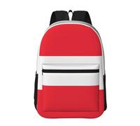 POEZJZW Mochila para laptop con diseño de bandera de Camerún para enfermera, elegante, viajes, escuela, libros, mochilas casuales, Bandera austriaca, Taille unique