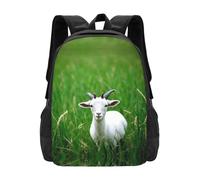 POEZJZW Mochila para laptop con diseño de oveja en arroz, para enfermera, elegante, viajes, escuela, libros, mochilas casuales