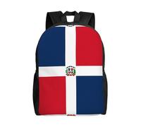 POEZJZW Mochila para laptop con patrón de República Dominicana, para enfermera, elegante, viajes, escuela, libros, mochilas casuales