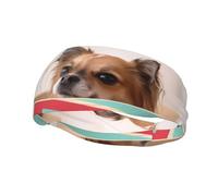 Poezjzw Papillon In The Box - Diadema deportiva con patrón adecuado para correr, yoga, correr, ciclismo, banda elástica para la humedad
