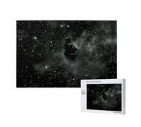 Poezjzw Spaceship In The Stars - Rompecabezas clásico de madera de 1000 piezas, decoración moderna del hogar, juego intelectual, 75 x 50 cm