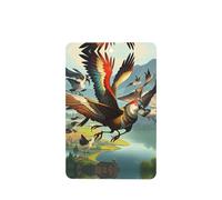 Poezjzw The Birds Are Dancing. Ambientadores para coche, 4 unidades, rectangulares, para colgar, aromaterapia, ambientadores perfumados para dormitorio, armario, zapatos