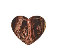 Poezjzw The Man In The Treehouse - Ambientadores para coche, 6 unidades, en forma de corazón, para colgar, tabletas de aromaterapia, ambientadores perfumados para dormitorio y baño