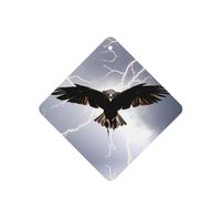 Poezjzw Thunderbird - Ambientadores para coche, 6 unidades, cuadrados, para colgar, aromaterapia, ambientadores perfumados para dormitorio, armario, zapatos