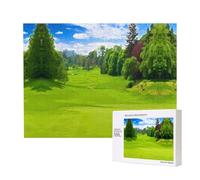 Poezjzw Vancouver Rompecabezas de campo de golf para adultos, 500 piezas, rompecabezas de madera para familia, amigos, decoración del hogar, arte de pared, 20.4 x 15 pulgadas