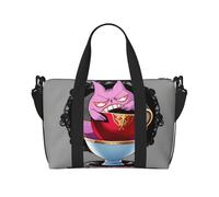 Poezjzw Wicked Fantasy - Bolsa de viaje para tazas de té, bolsa de mano de mano de semana para mujeres, bolsas de hospital para trabajo de parto y parto, bolsa de equipaje nocturna, color negro, talla