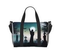 Poezjzw Zombie Hands - Bolsa de viaje para fin de semana, bolsas de mano para mujer, bolsas de hospital para trabajo de parto y parto, bolsa de equipaje nocturna, color negro, talla única, Negro, One