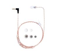 POFENAL Auricular sin cámara Covert de 1 pin de 3,5 mm, ajustable de 31 a 45 pulgadas, certificado FBI, para Motorola/Kenwood, cable transparente de 22 pulgadas