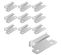 POFET 10PCS Abrazadera de Clips de Cama para Impresora 3D de 7 mm para? Ender 3 V2 Ender 3S Ender 5 Pro CR-20 Pro CR-10S Pro Impresora 3D Cama calefactada Plataforma de Cama de Vidrio