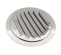 POFET 2 piezas de 5 pulgadas de acero inoxidable 316 redondo Louvre ventilación de ventilación, cubierta de ventilación para barco marino