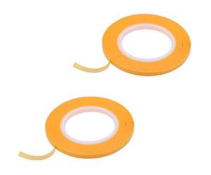 POFET 2 piezas de cinta adhesiva para pintar modelo DIY herramientas de modelado de pintura en aerosol de 4 mm