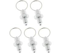 POFET 5 piezas de acero inoxidable sin bloqueo de indexación émbolo con anillo de tracción M10