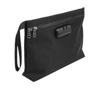 POFET Bolsa de Seguridad a Prueba de olores con Cerradura de combinación 11,8x7,88 Pulgadas Bolsa de Dinero Impermeable Bolsa a Prueba de olores para Hombres y Mujeres portátil