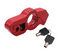 POFET Candado Moto Freno Manillar, Cerradura Seguridad Anti-Taladro, Fácil Bloqueo Click, Bloqueo Antirrobo Bloqueo Maneta Acelerador Freno Embrague Universal Scooter Quad, Grip Lock