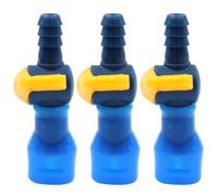 POFET Conector de Manguera con Boquilla para Bolsa de hidratación (3 Unidades), Piezas de Repuesto para Conector de Manguera Recta, para Bolsas de hidratación con Tubo Camelbak