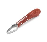 POFET Cuchillos para pezuñas para Caballos, Herramienta Recortadora de pezuñas con Mango de Madera, Herramienta para herrador de Caballos