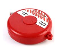 POFET el sistema de candado de bloqueo de válvula de puerta, bloqueo de válvula de compuerta compatible con cerraduras de grifo, para válvula de 5 - 6,4 pulgadas