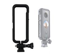 POFET Estuche de marcopara Insta360 One X2 Accesorio de cámara de acción Estuche de Marco Protector con Montaje de Adaptador de trípode de cámara con Orificio de Tornillo 1/4
