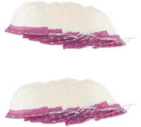 POFET Juego de 20 piezas para exteriores, senderismo, camping, lámpara de gas, manto de malla, 10 x 8 cm