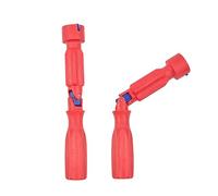 POFET Llave de asiento de inodoro con herramientas de plomería de junta universal Herramienta de montaje de asiento de inodoro