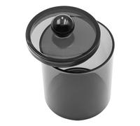 POFET Organizador De Cosméticos, Soporte para Bastoncillos De Algodón, Dispensador De Almohadillas De Algodón, para Almohadillas De Algodón Redondas, Hilo Dental, Esponjas De Maquillaje