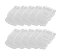 POFET Paquete de 10 Tapas Protectoras de batería para Makita, protección contra el Polvo para batería Makita Tipo BL1830 BL1840 BL1850 BL1860 BL1890