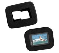 POFET Paquete de 2 Carcasas de Espuma Cortavientos con reducción de Ruido para GoPro Hero 9 10 11 12 grabación de Audio y vídeo al Aire Libre