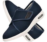 POFH Zapatos Especiales para Juanetes, Zapatillas Mujer Ortopedica, Zapatos Juanetes Mujer, Zapatos Ortopedicos Mujer Ancho Especial, Calzado para Fascitis Plantar Mujer (Color : Blue, Size : 43 EU)