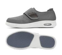 POFH Zapatos Ortopedia para Juanetes para Pies Delicados Mocasines sin Cordones para Hombre Zapatillas Casual para Sin Calzado de Walking Deportivo Bajas Ligerasy Transpirables(Gray,39 EU)