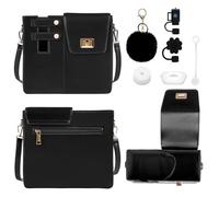 POFIBO Bolso de mano para Stanley Cup - Bolsa con accesorios para Stanley Cup 40 oz, bandolera con compartimento y correa de hombro ajustable para la copa Stanley, bolsa cruzada con espacio para