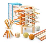 POFIBO Juguetes Montessori, Juegos de Mesa adecuados para niños de 3 a 10 años, Juguetes Madera, Juegos educativos, Que promueven la Capacidad de Contar y Las Habilidades motoras Finas