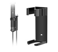 POFIBO Soporte para Dyson Airwrap, Soporte de Pared sin taladrar para planchas de Pelo, Soporte Compatible con Dyson Airwrap, para Varios barriles de Hierro Rizado, alisadores (Negro)