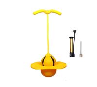 Pog-o Jumper con Mango Y Bomba De Pelota - Fortalecimiento del Cuerpo, Juguete De Salto De Altura con Agarre Fuerte | Divertido Pog-o Stick para Diversión Al Aire Libre, Coordinación Y Capacidad