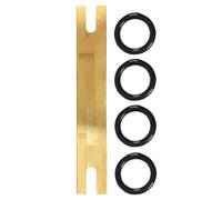 Poggiapiedi Per Seggiolone - Poggiapiedi Per Seggiolone in Bambù Naturale Antiscivolo | Pietto Piede Presidente | Pocali Di Legno Regolabile | Forniture Per Bambini Ergonomiche Non Slip, Mobili Da