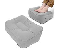 Poggiapiedi per Sotto la Scrivania Al Lavoro, Poggiapiedi Gonfiabile per Viaggi Aerei, Poggiapiedi per Sedia da Gioco per Sedia da Ufficio, Cuscino Poggiapiedi per Aereo