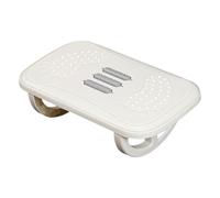 Poggiapiedi Sotto Scrivania - Sgabello Ergonomico a Dondolo pers Sedia,Regolabile Rilassante Sgabello Comfort per Gambe per Scuola Casa Appartamento Ufficio