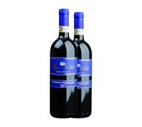 Poggio alla Sala Prugnolo Gentile Vino Nobile di Montepulciano Reserva 75 cl Vino tinto (Caja de 2 Botellas de 75 cl)