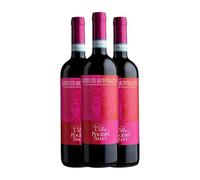 Poggio Salvi Sangiovese Rosso di Montalcino 75 cl Vino tinto (Caja de 3 Botellas de 75 cl)