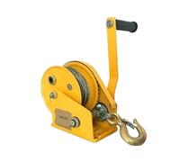 POGHDBXA Malacate Manual, Cabrestantes Manuales, Auto - Bloqueo 1200 Lbs 1800 2600 Cable Operado Manualmente Cabrestante Manual Que Tira del Sin Cuerda,Winch(1800LB)