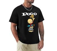 POGO Possum T-Shirt Anime t-Shirt Korean Fashion Blouse Anime Shirt Oversized
