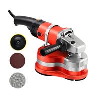 POGOAO Pulidora de hormigón de 2800 RPM, pulidora de Suelos de 3000 W, lijadora de Pared con Ajuste de 6 velocidades, pulidora de Pared con 3 Discos de Pulido Diferentes, para lijar, pulir