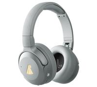 POGS Auriculares inalámbricos con cancelación de ruido | The Turtle | Auriculares plegables y duraderos | Volumen limitado 85 dB, micrófono, función inalámbrica para compartir música (gris)