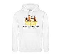 Pogue Life Inspired by Friends TV Series Outer Banks Sudadera con Capucha Blanco Unisex Size S