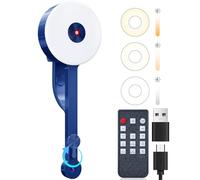 POHO Webcam O1 4K con cobertura física, micrófono e iluminación, compensación de oscuridad, enfoque automático de 83°, gran angular de 83°, HDR y 1/2,55" CMOS con 8 MP, USB-C y USB-A para PC/Mac (4K