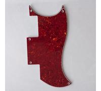 POHTYIT Protector de púas para Guitarra Protector contra arañazos Piezas de Repuesto Especiales para Guitarra eléctrica Apto para Accesorios de Guitarra SG Placa Rascar para Guitarra(Red)