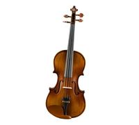 POHTYIT Violín Principiante Violín Principiante Oscuro Vintage Tamaño 4/4-1/8 Disponible Arce Macizo Abeto Semi-Hecho A Mano con Juego Completo De Accesorios