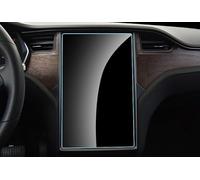 POIBNZ Protector de Pantalla para Coche para Tesla X/S 2020 2021, Cristal Templado para Pantalla Anti-Rayas Film Transparente HD Película Protectora Pantalla Coche